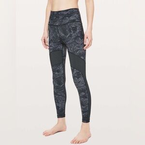 NWOT Lululemon Beach Break Paddle Tight Washed Marble Titanium Deep Coal Size 4